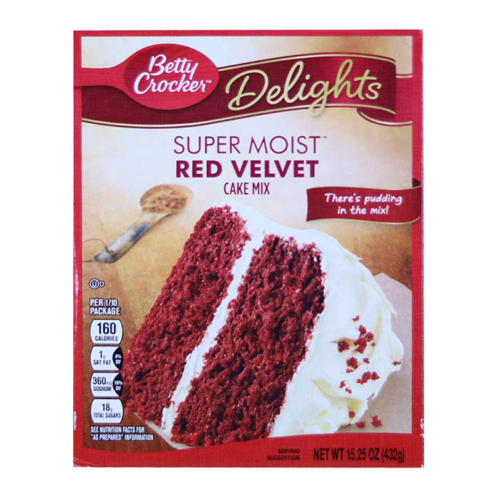 Betty Crocker Super Moist Red Velvet Cake Mix Wonderfulmomlk 7307