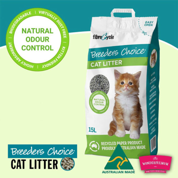 Breeders Choice, Paper Cat Litter Wonderfulmom.lk