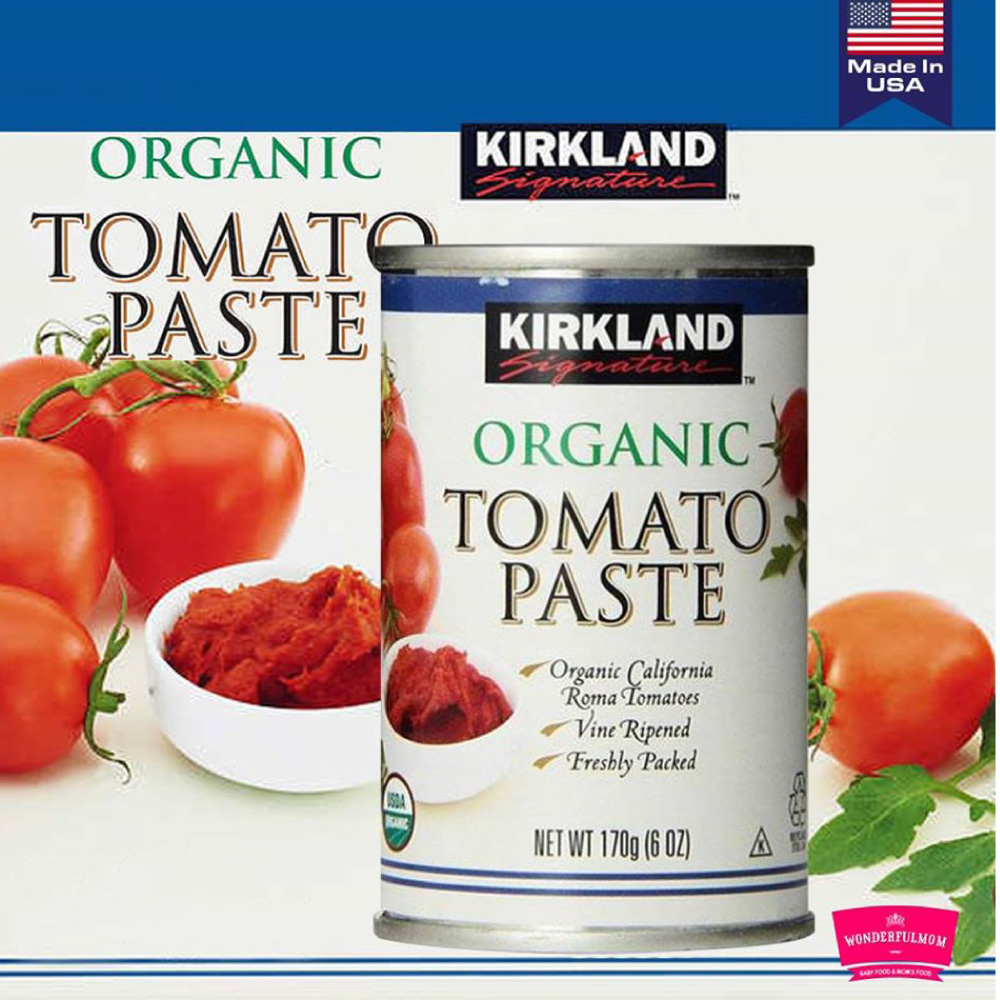 Kirkland, Signature Organic Tomato Paste Wonderfulmom.lk