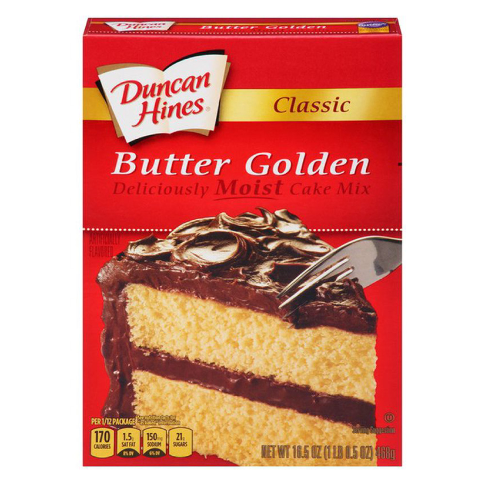 Duncan Hines, Classic Butter Golden Cake Mix Wonderfulmom.lk