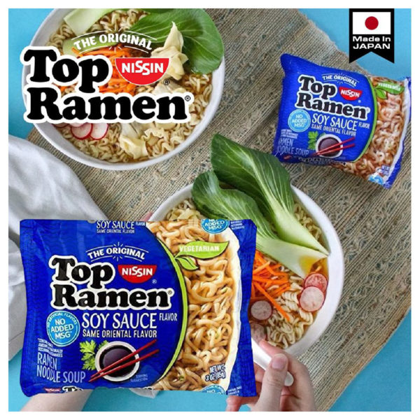 Nissin, Top Ramen, Soy Sauce Flavor Wonderfulmom.lk
