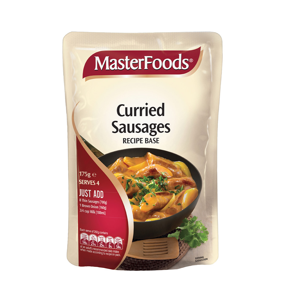 Masterfoods Recipe Base Curried Sausages Wonderfulmom Lk