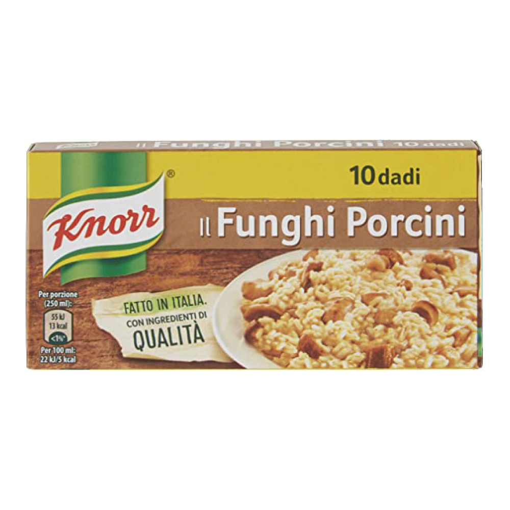 Knorr, Porcini Mushrooms Stock Cubes x 10 Cubes Wonderfulmom.lk