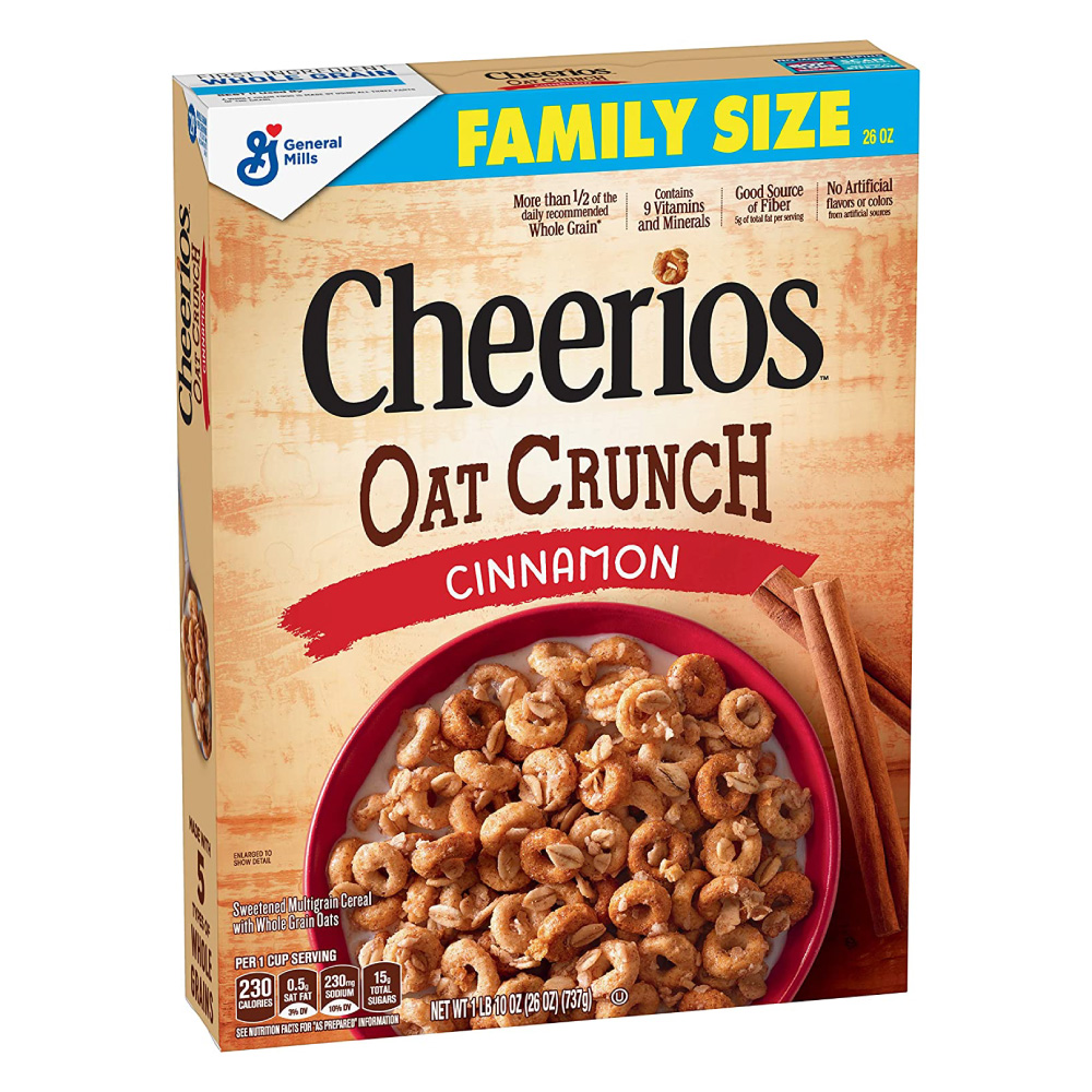 cheerio cinnamon oat crunch