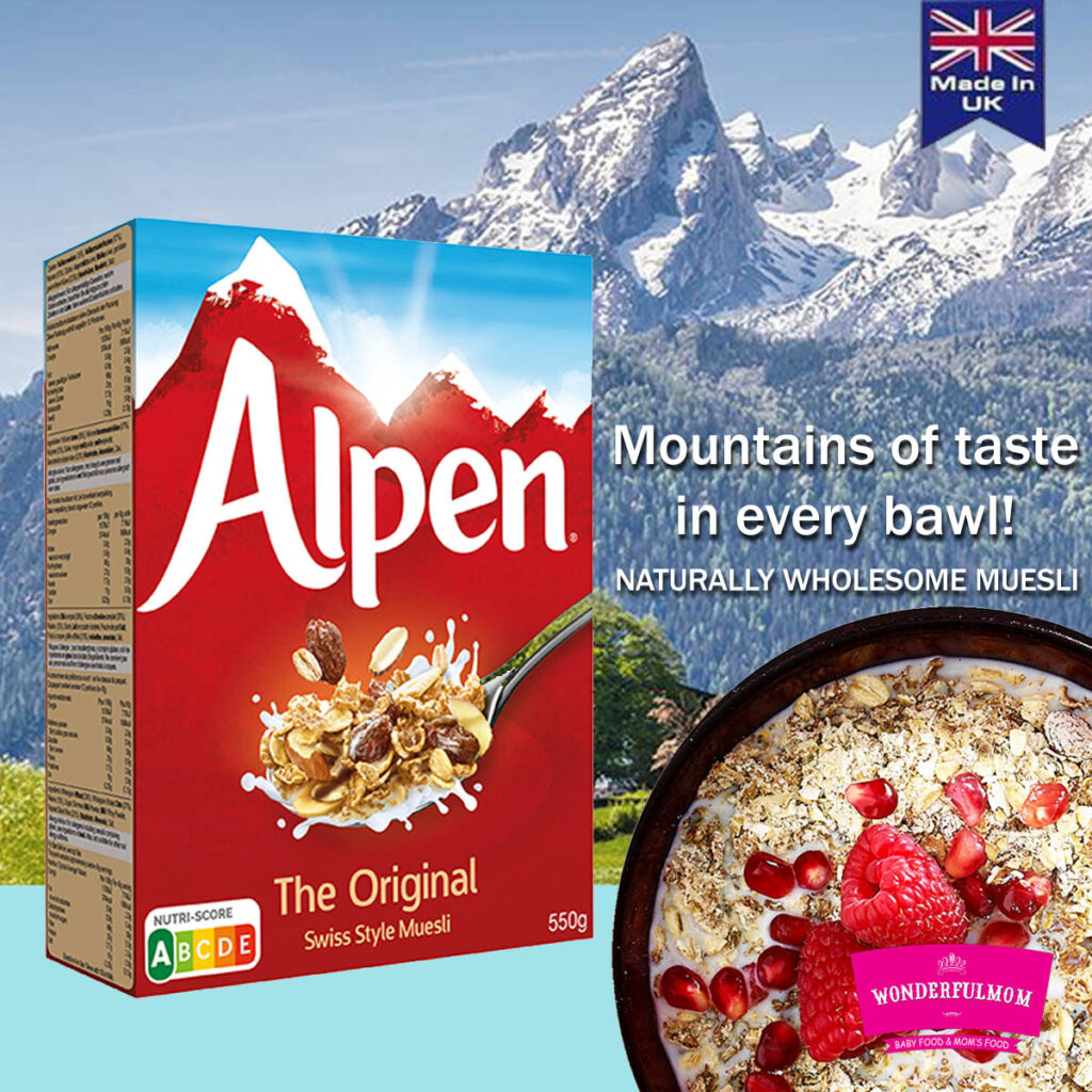 Alpen, Original Muesli Wonderfulmom.lk