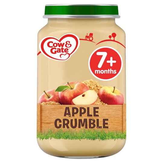 Cow & Gate, Apple Crumble Jar, 7+ Months