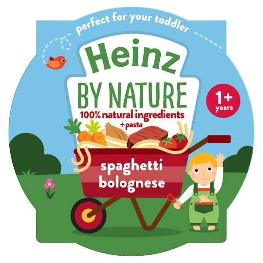 Heinz, By Nature, Spaghetti Bolognese, 12+ Months