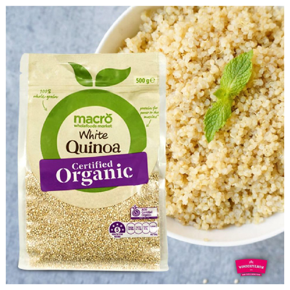 Macro, White Quinoa Wonderfulmom.lk