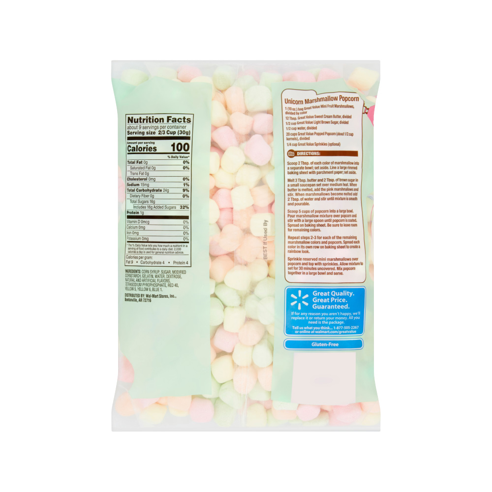 Great Value, Mini Fruit, Marshmallows – Wonderfulmom.lk