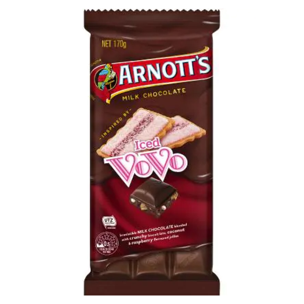 Arnotts Iced Vovo Milk Chocolate Wonderfulmomlk 5528