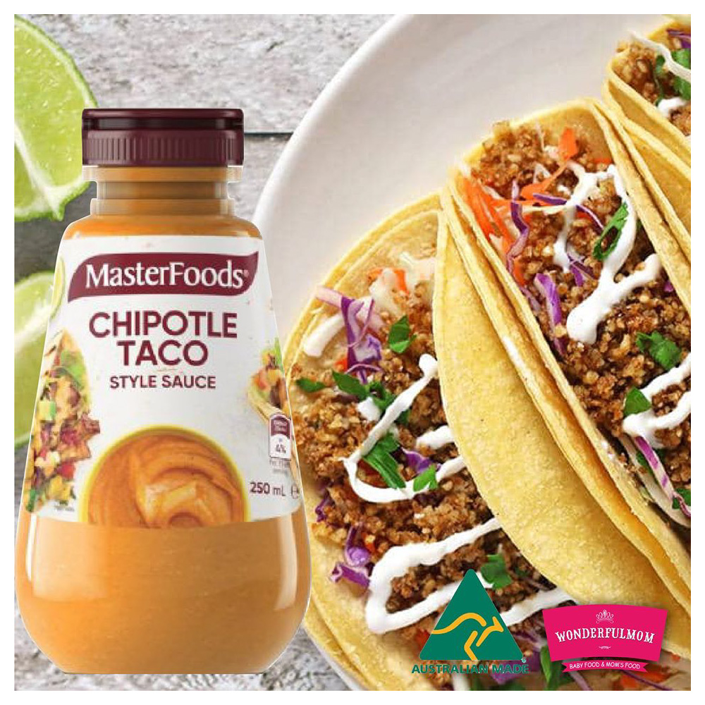MasterFoods, Chipotle Taco Style Sauce Wonderfulmom.lk
