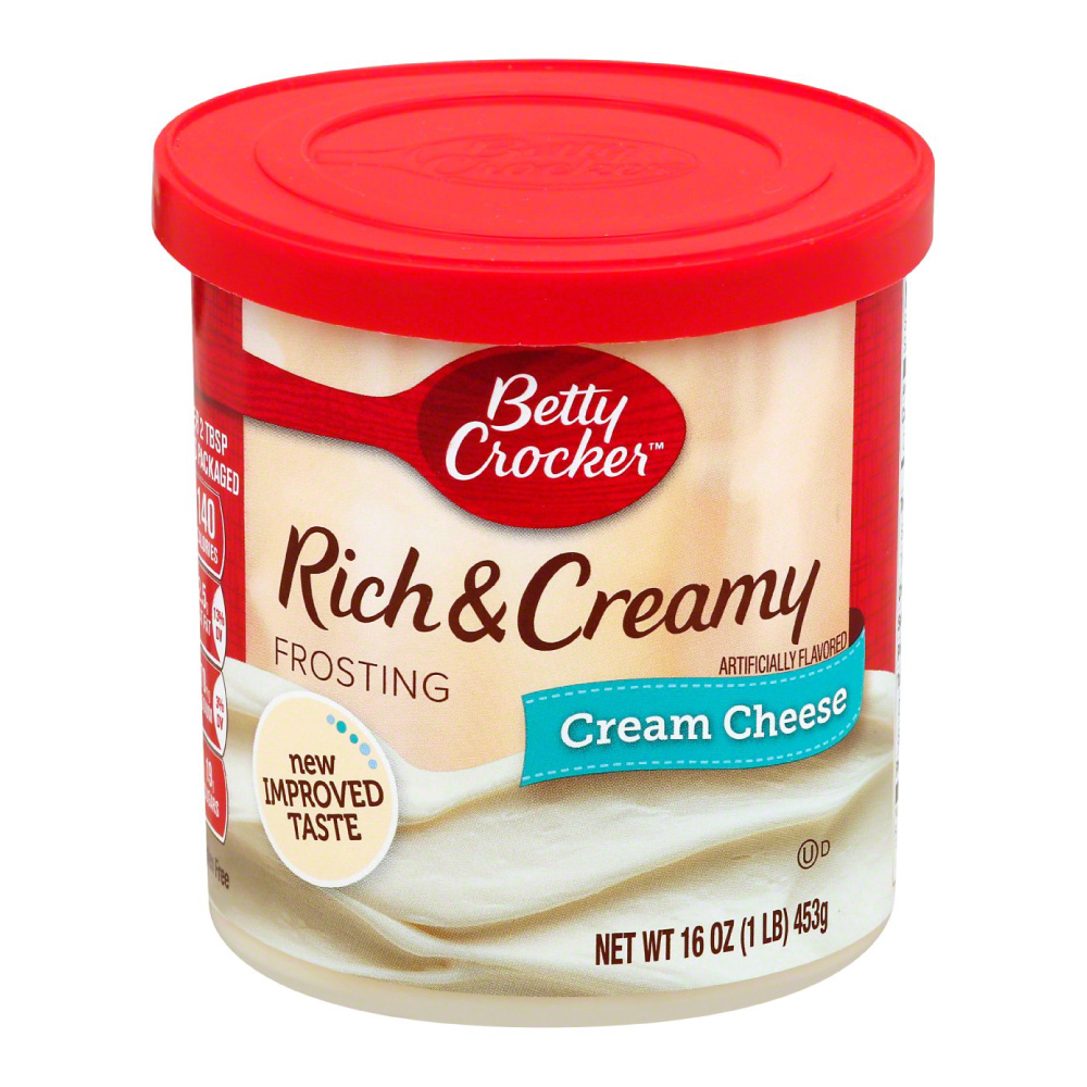 Betty Crocker, Rich and Creamy, Cream Cheese Frosting – Wonderfulmom.lk