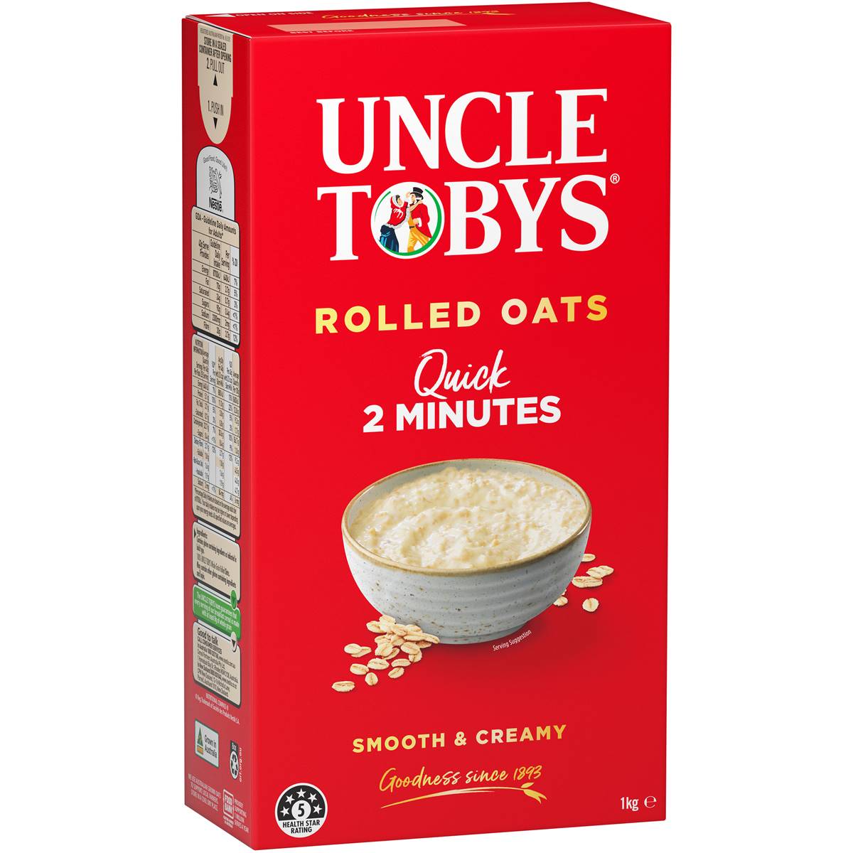 Uncle Tobys, Oats, Quick Porridge