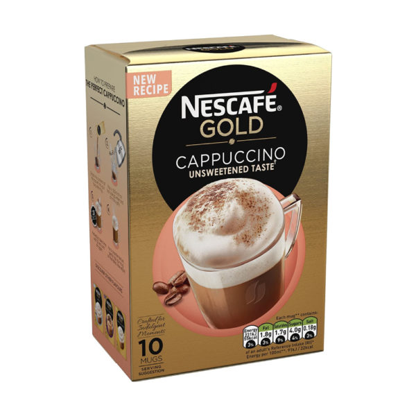 Nescafe, Instant Cappuccino (Unsweetened)