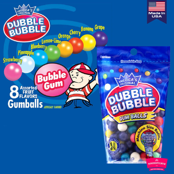 America's Original Dubble Bubble Gum Balls - Wonderfulmom.lk