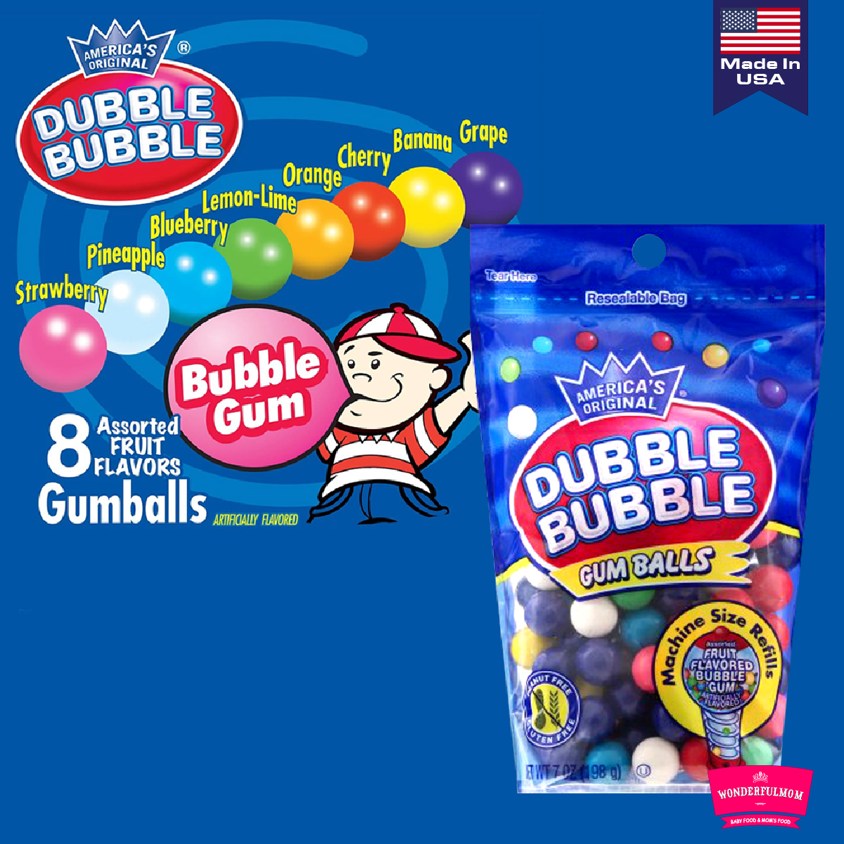 Americas Original Dubble Bubble Gum Balls Wonderfulmomlk