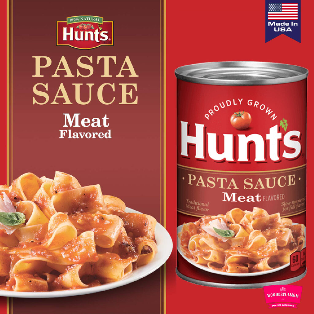 Hunt's, Premium Meat Flavored Pasta Sauce - Wonderfulmom.lk
