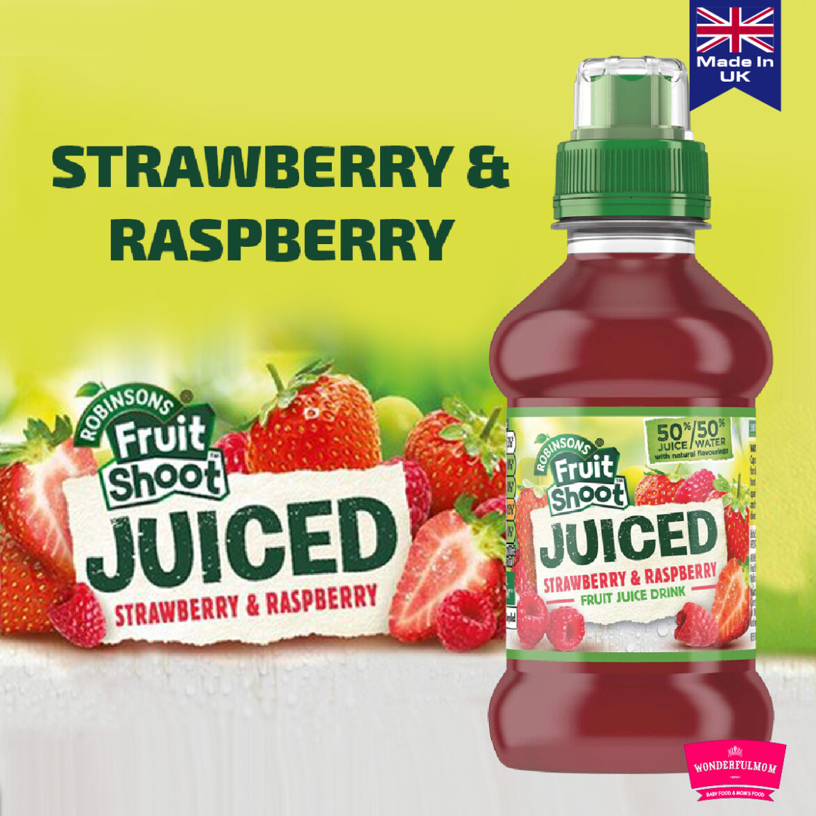 Robinsons Strawberry & Raspberry Fruit Shoot Juiced - Wonderfulmom.lk