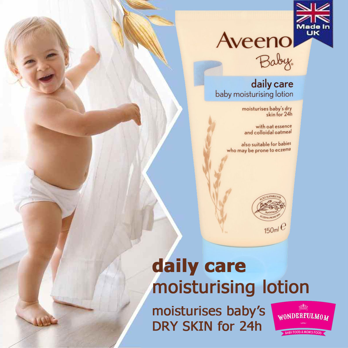 Aveeno Baby - (Daily Care) Baby Moisturizing Lotion 150ml