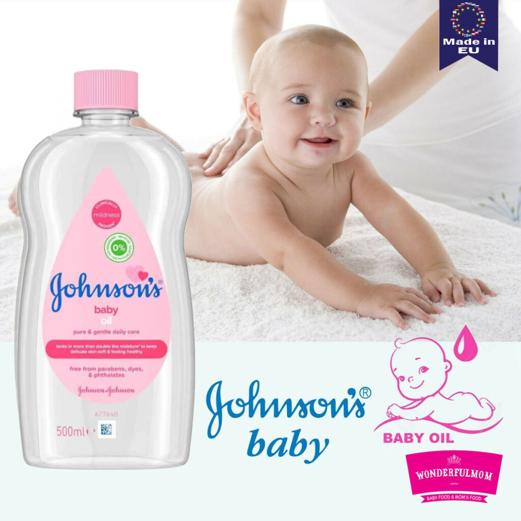 Johnson's Baby Oil 300ml Wonderfulmom.lk