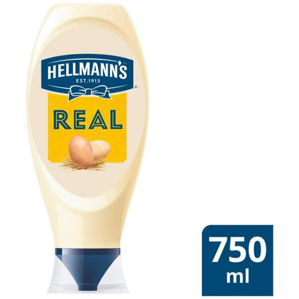 HELLMANN'S Real Mayonnaise 750ml