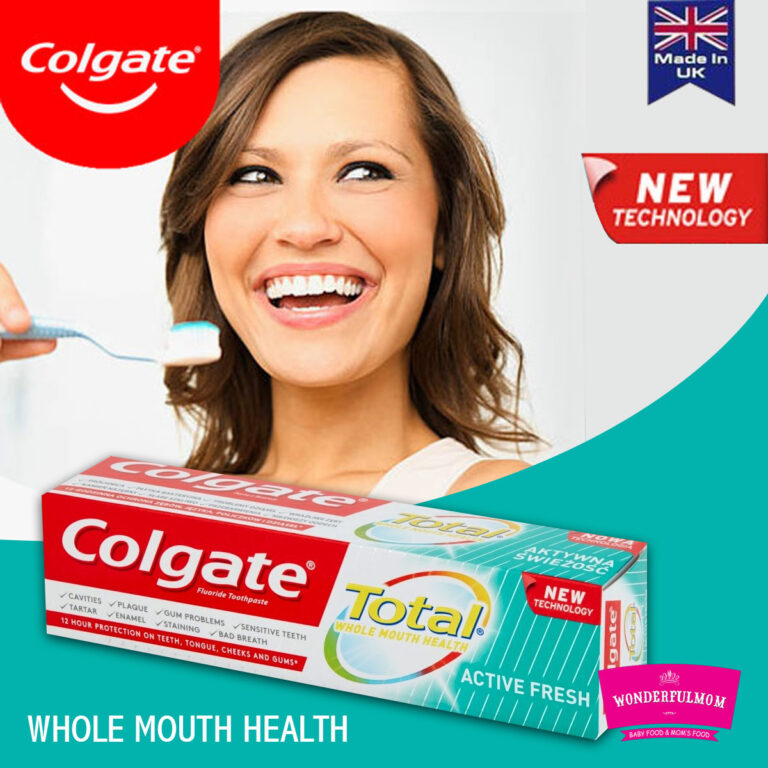 COLGATE Total Active Fresh Toothpaste Wonderfulmom.lk