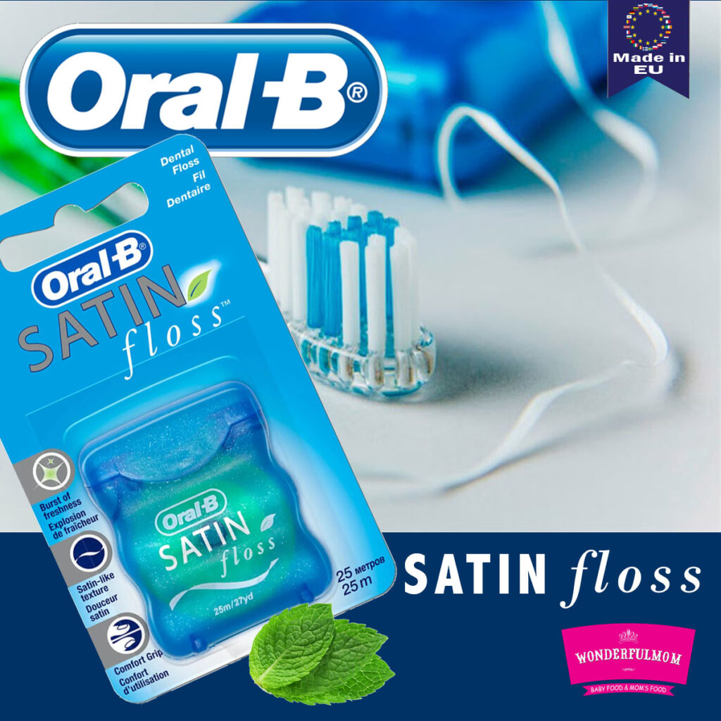 Oral - B - Satin Floss - Wonderfulmom.lk