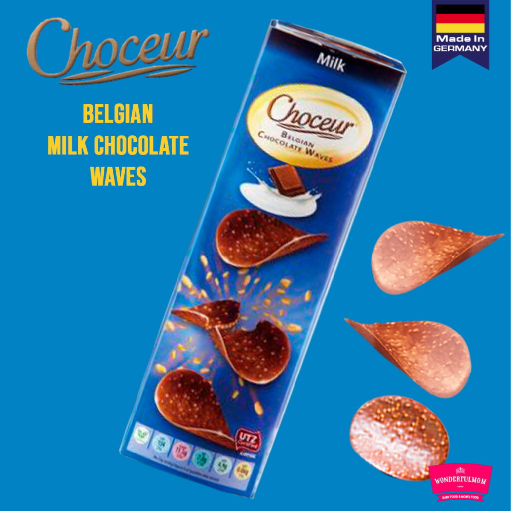 CHOCEUR Belgian Milk Chocolate Wave Wonderfulmom.lk
