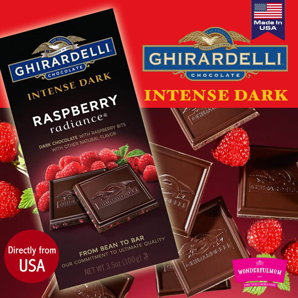 GHIRARDELLI - Intense Dark Raspberry Radiance Chocolate - Wonderfulmom.lk