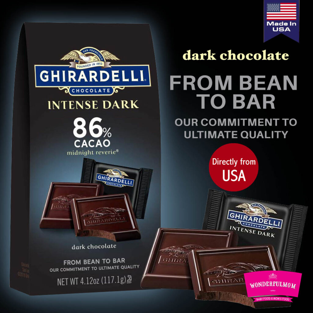 GHIRARDELLI - Intense Dark Chocolate - Wonderfulmom.lk