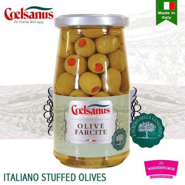 COELSANUS Italian Stuffed Olives 700g