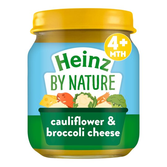 Heinz Cauliflower & Broccoli Cheese Jar 120G