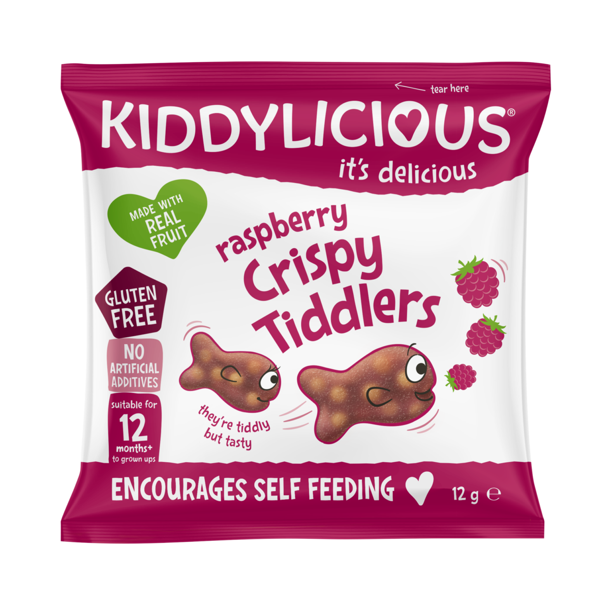 Kiddylicious, Raspberry Crispy Tiddlers