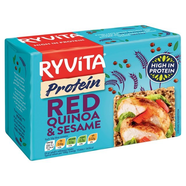 Ryvita Protein Red Quinoa & Sesame Crisp Bread 200g
