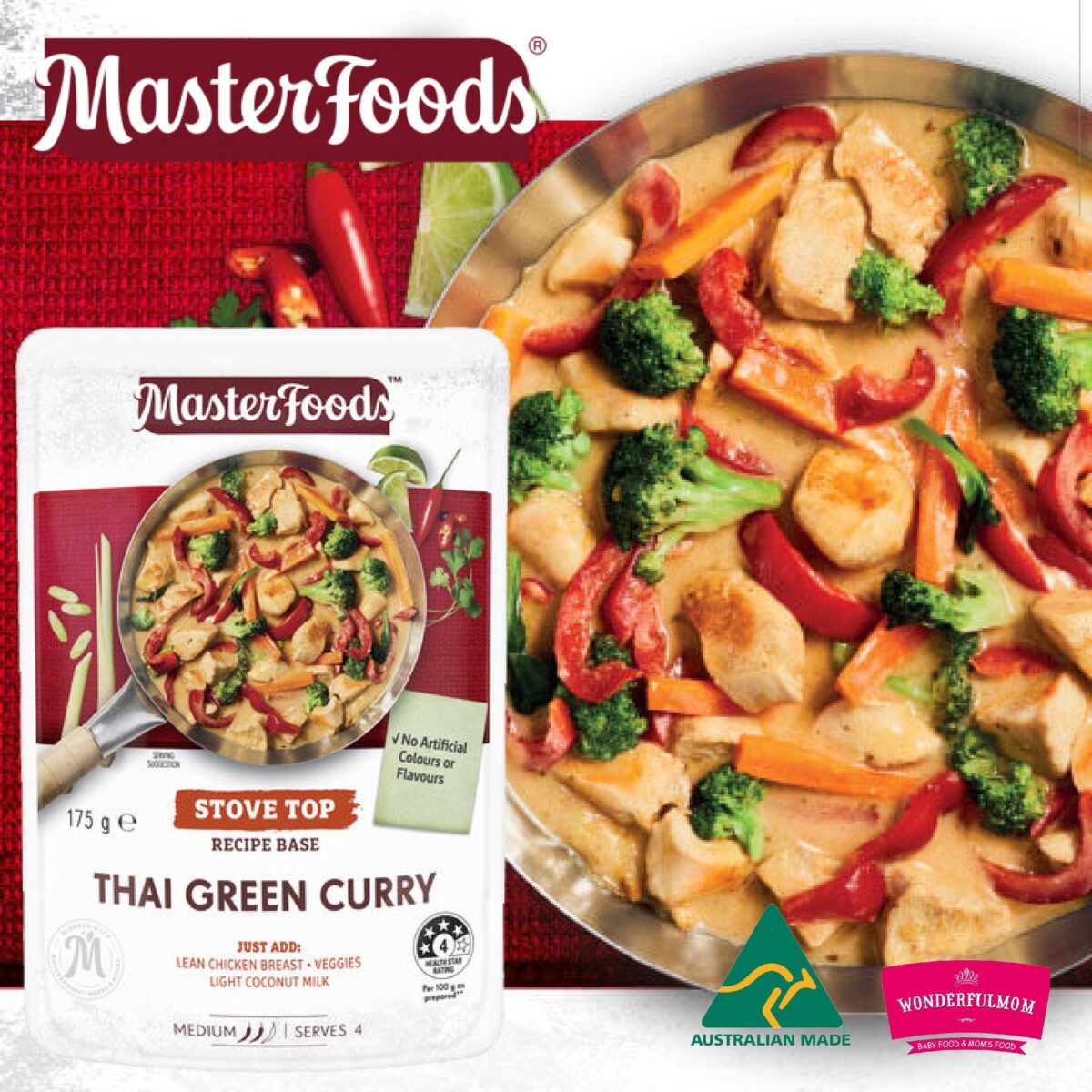 Masterfoods Thai Green Curry 175g