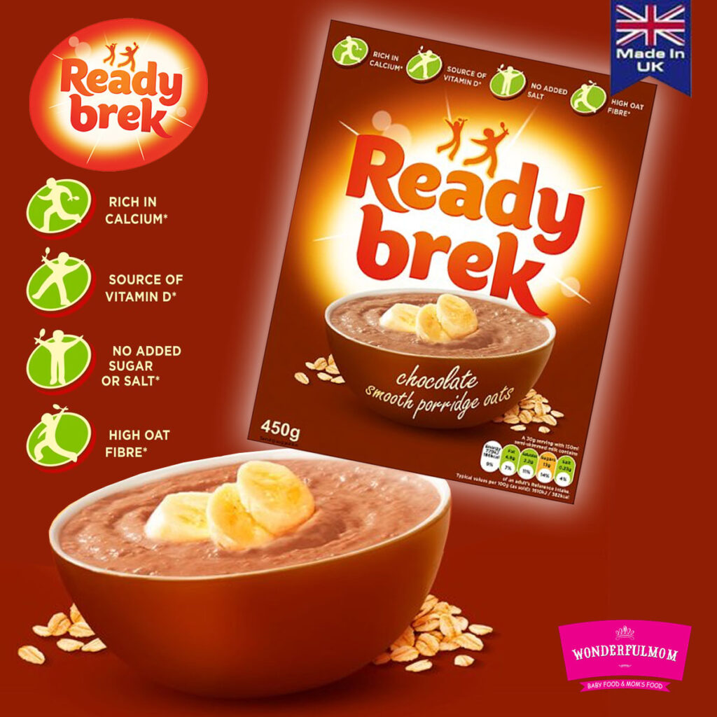 Ready Brek Smooth Porridge Oats Chocolate 450g - Wonderfulmom.lk