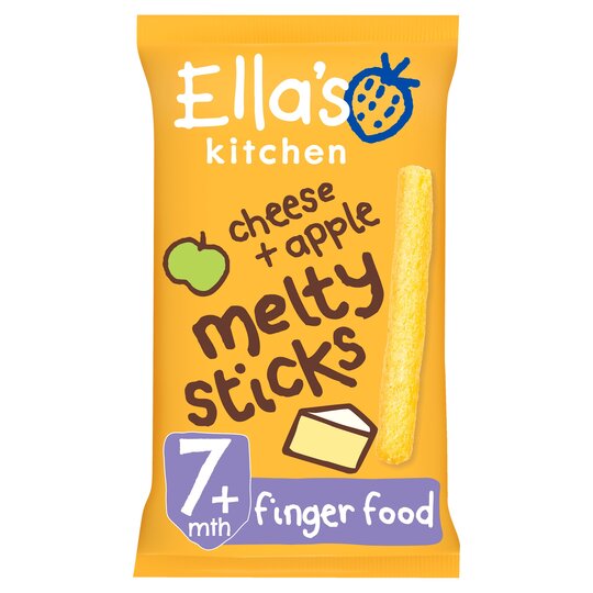 Ella's Kitchen Cheese Plus Apple Melty Sticks 16G