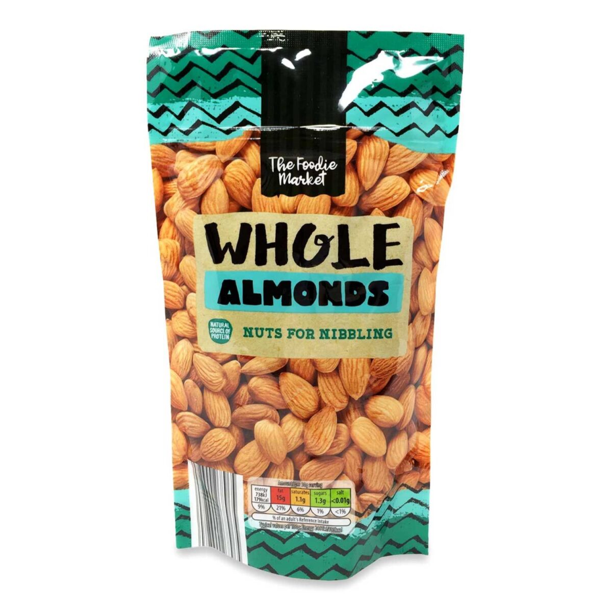 Foodie Market Whole Almonds 200g