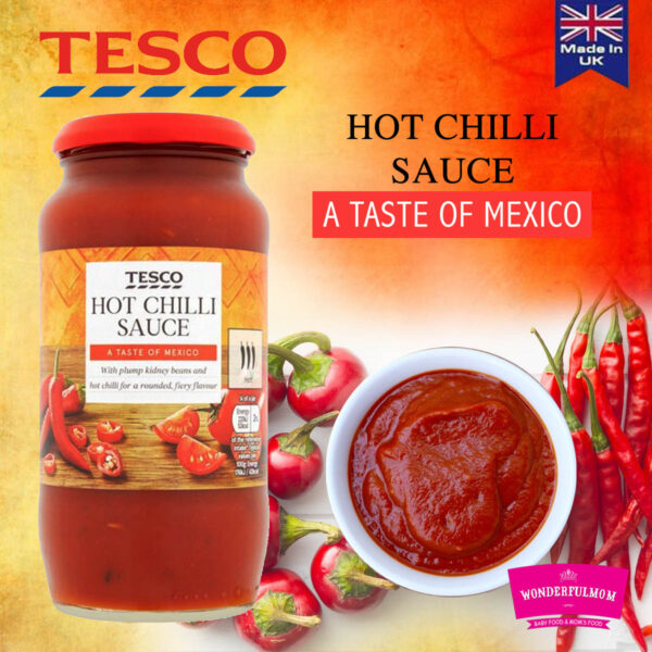Tesco Hot Chilli Sauce 500g