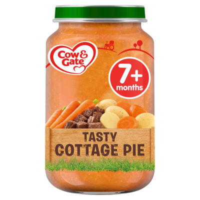 Cow & Gate Tasty Cottage Pie Baby Food Jar 7+ Months