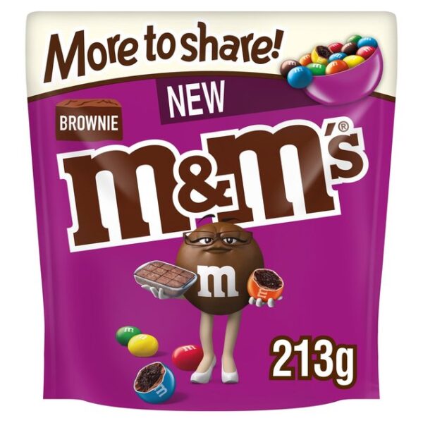 M&M's Brownie Chocolate 213G - UK