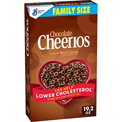 Chocolate Cheerios, Breakfast Cereal with Oats 544g