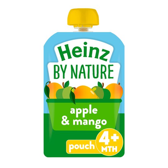 Heinz Fruit Pouch Apple Mango 100G