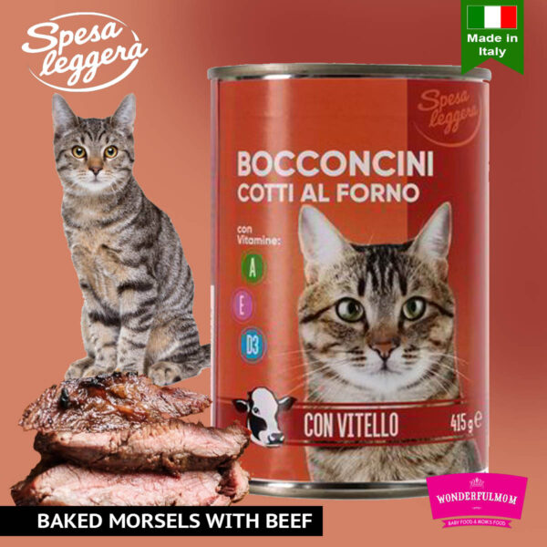 Spesa Leggera Bocconcini Con Vitello Cat Food