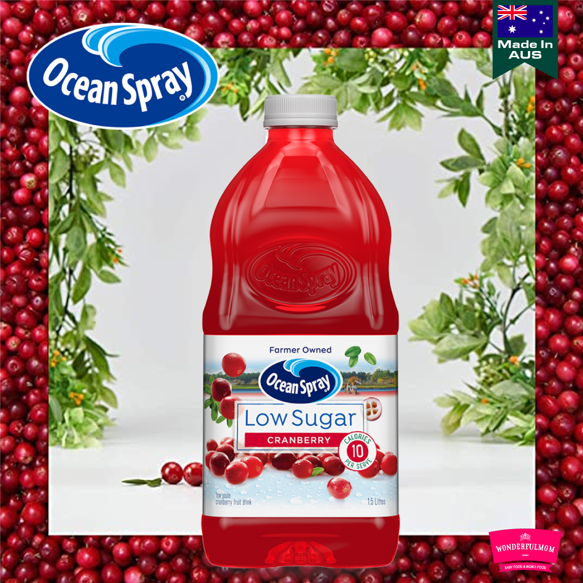Ocean Spray Low Sugar Cranberry Classic Juice Drink 1.5l