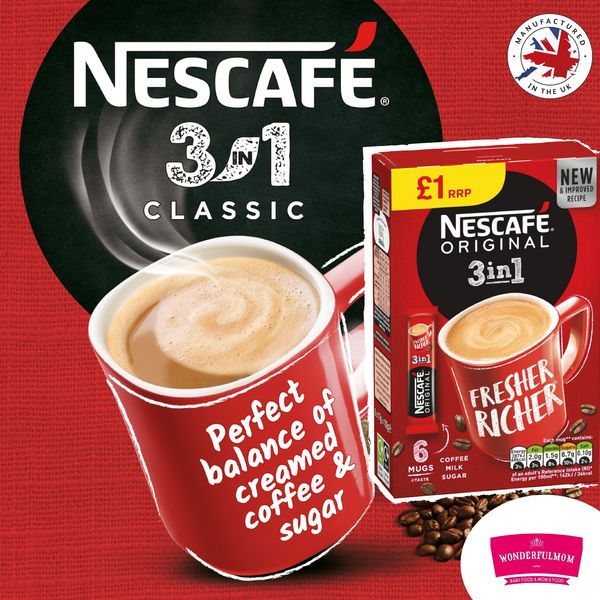 Nescafe Original 3In1 (6 Sachets) 102G