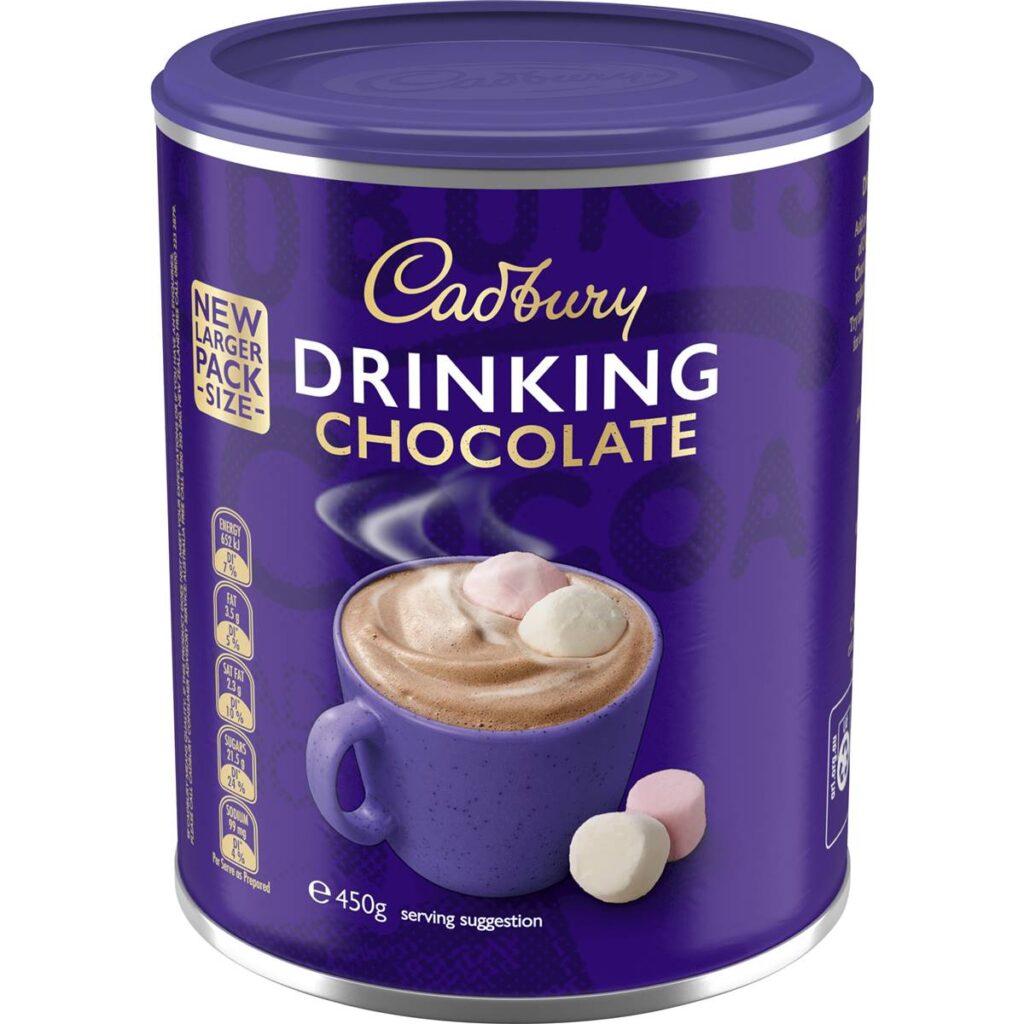 Cadbury Drinking Chocolate 450g (Aus)