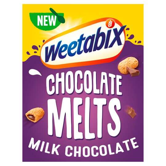 Weetabix Melts Milk Chocolate Cereal 360G