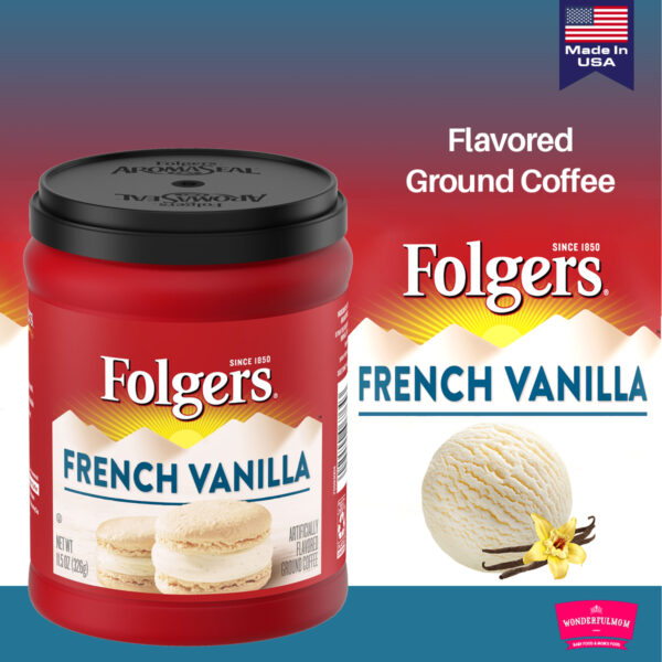 Folgers French Vanilla 326g