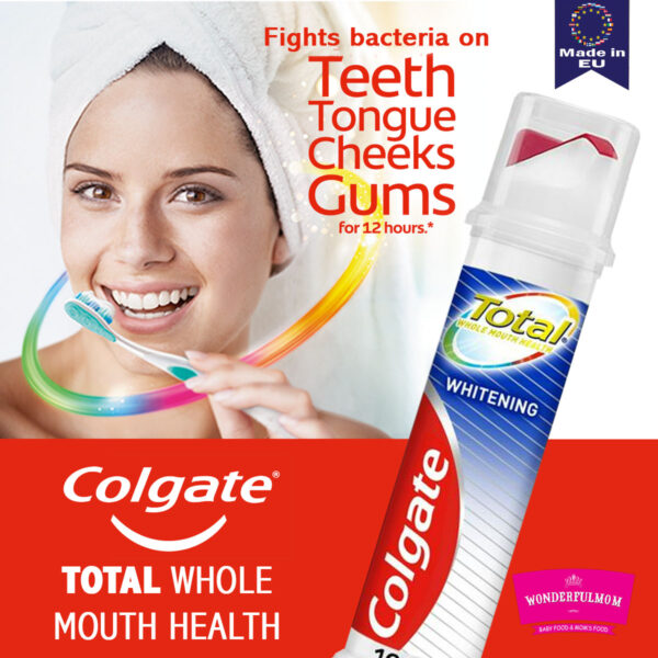Colgate Advanced Whitening Pump Toothpaste 100ml